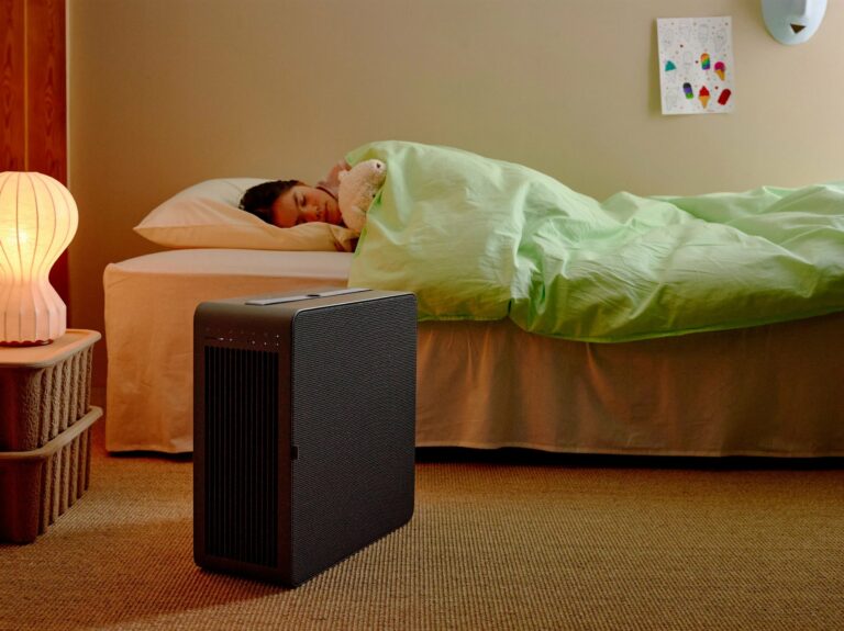 Airthings Renew smart air purifier improves breathing and delivers restful sleep