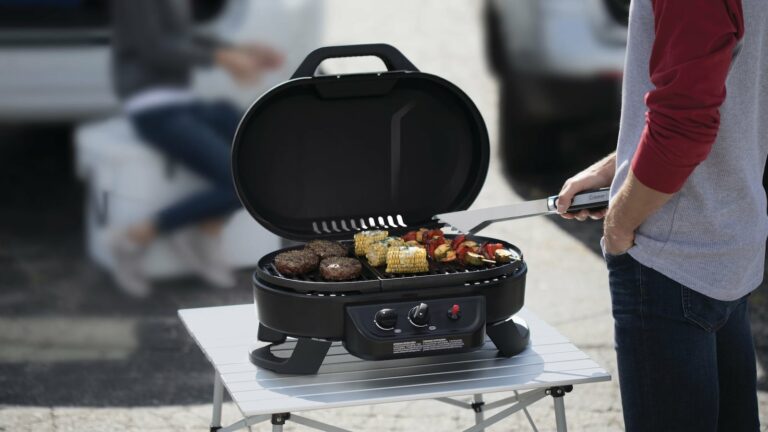 Coleman RoadTrip 225: Portable tabletop propane grill by Coleman on Gadget Flow