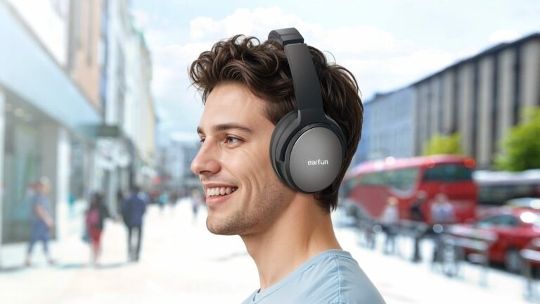 Tune Pro: Over-Ear ANC Hi-Res Audio Wireless Headphones by EarFun on Gadget Flow