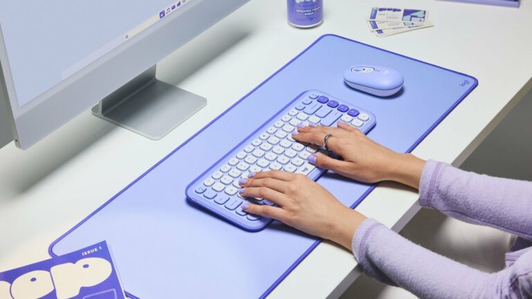 POP Icon Combo: Stylish, Compact Keyboard and Mouse Set by Logitech on Gadget Flow