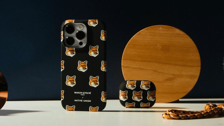 Native Union All Over Fox Head collection of Apple accessories has a bold, playful design