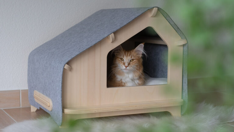 Rawry Luxe Cabin for Pets with a Stylish, Built-to-Last Comfortable Design on Gadget Flow